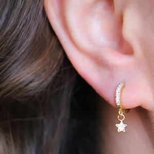 Huggie Hoop  Earrings • Best Friend gift • Hoop Earrings • Silver Gold Earrings • Gift for her • VERENDI