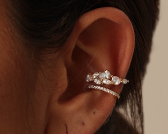 Ear cuff no piercing • Ear cuff • Fake Piercing • Silver Ear Cuff • Earcuff • Gold Ear Cuff • Ear Cuff Non Pierced • Ear Cuffs • VERENDI