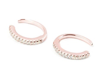 Ear CUFF no piercing • Best friend gift • Silver Ear Cuff • Silver Gold earrings • VERENDI