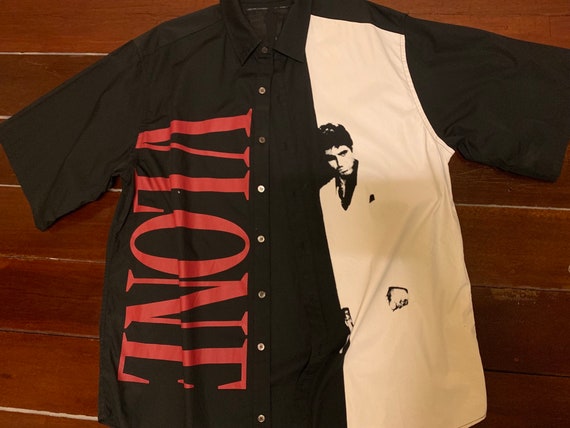 vlone button up shirt