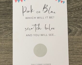 personalised baby shower ideas