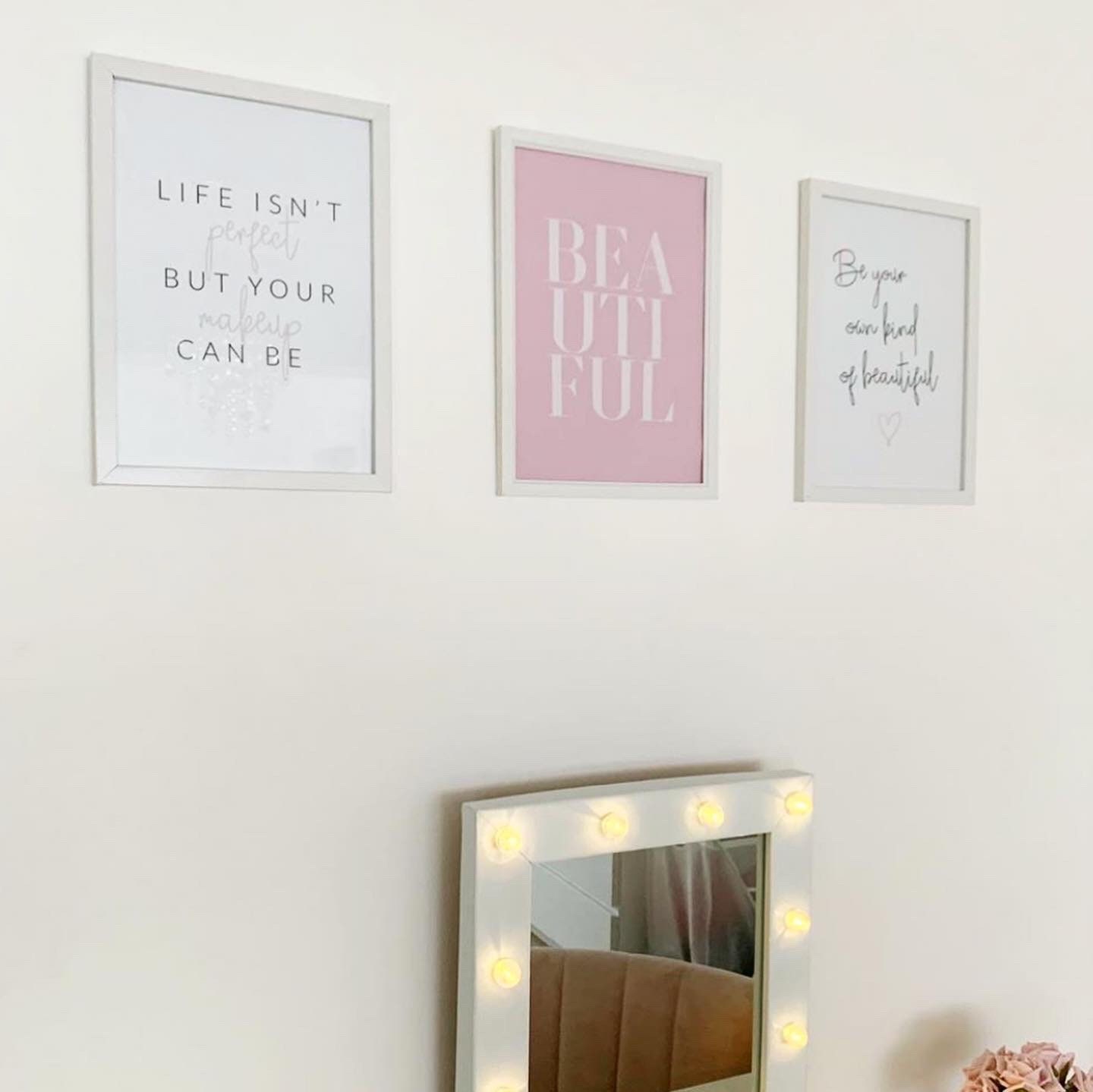 Dressing Room Prints Set of Three Prints for the Home Etsy