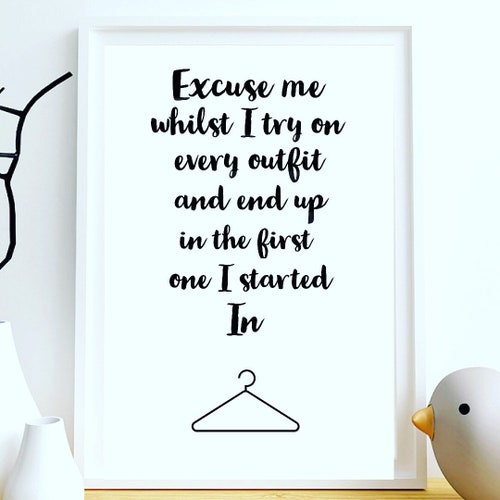 Fashion Print Dressing Room Printbeauty Room Print Neon Etsy UK