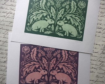 Grabado en linóleo de un diente de león. Grabado en linóleo impreso a mano. Diseño folclórico primaveral.