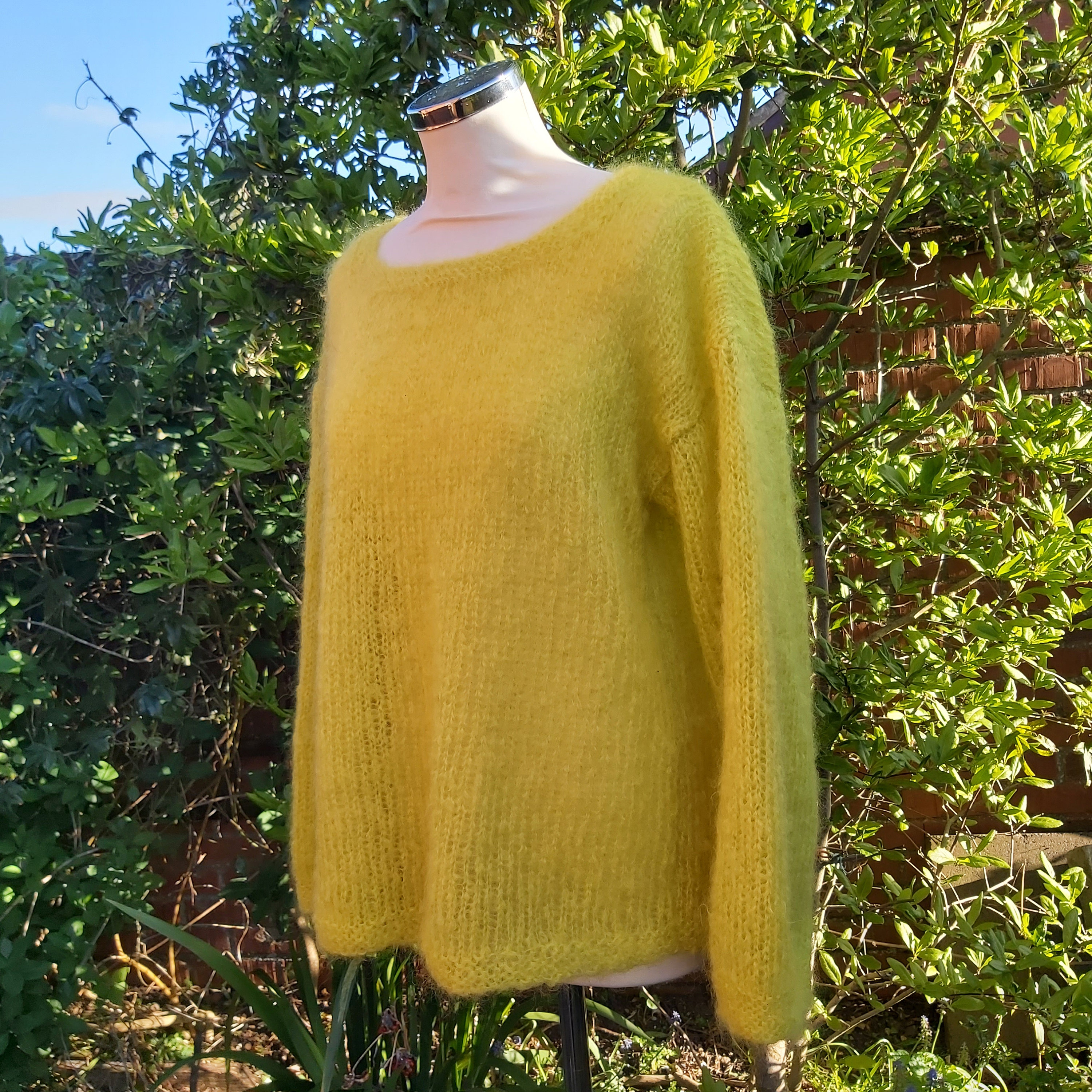 Knitting Kit for the Teatree Mohair Sweater - Includes the