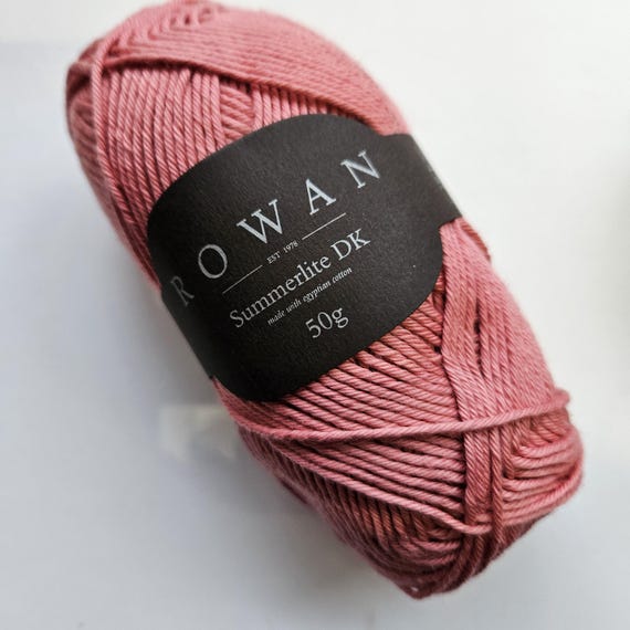Rowan Summerlite DK - Pure Egyptian Cotton for Knitting or
