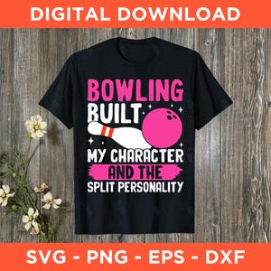 Bowling hat meinen Charakter und die gespaltene Persönlichkeit entworfen