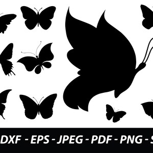 Butterfly Svg, butterfly png, Cricut, Silhouette, dxf, png, jpg, pdf Cut Files, Clipart