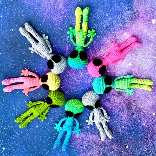 Skinny Mini Alien Crochet Pattern