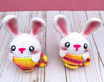 Tea Cup Bunny Crochet Pattern