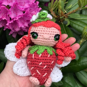 Strawberry Fairy Crochet Pattern