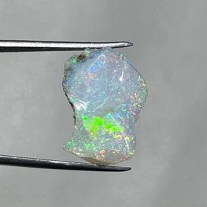 WOW Ethiopian Opal Rough Welo Fire Crystal Opal Raw Size:- 19X13X4 Mm. Loos Gemstone Natural Ethiopian Opal Raw Making All Jewelry. 5 Ct.
