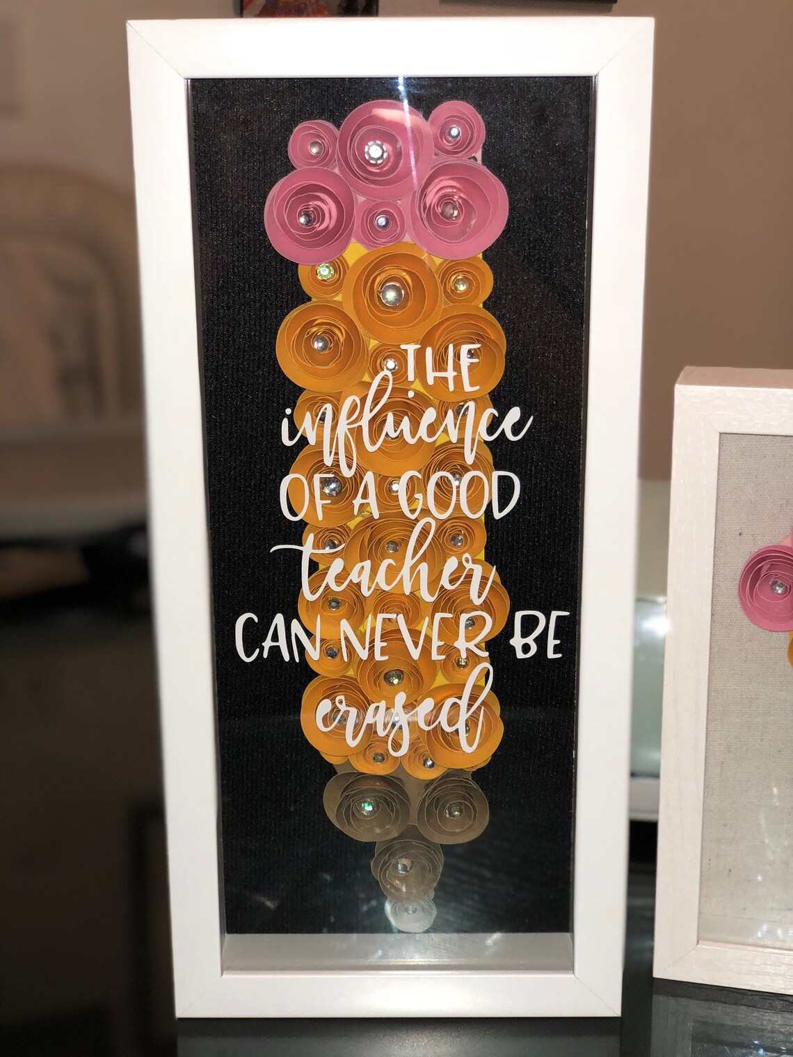 Teacher Shadow Box Etsy