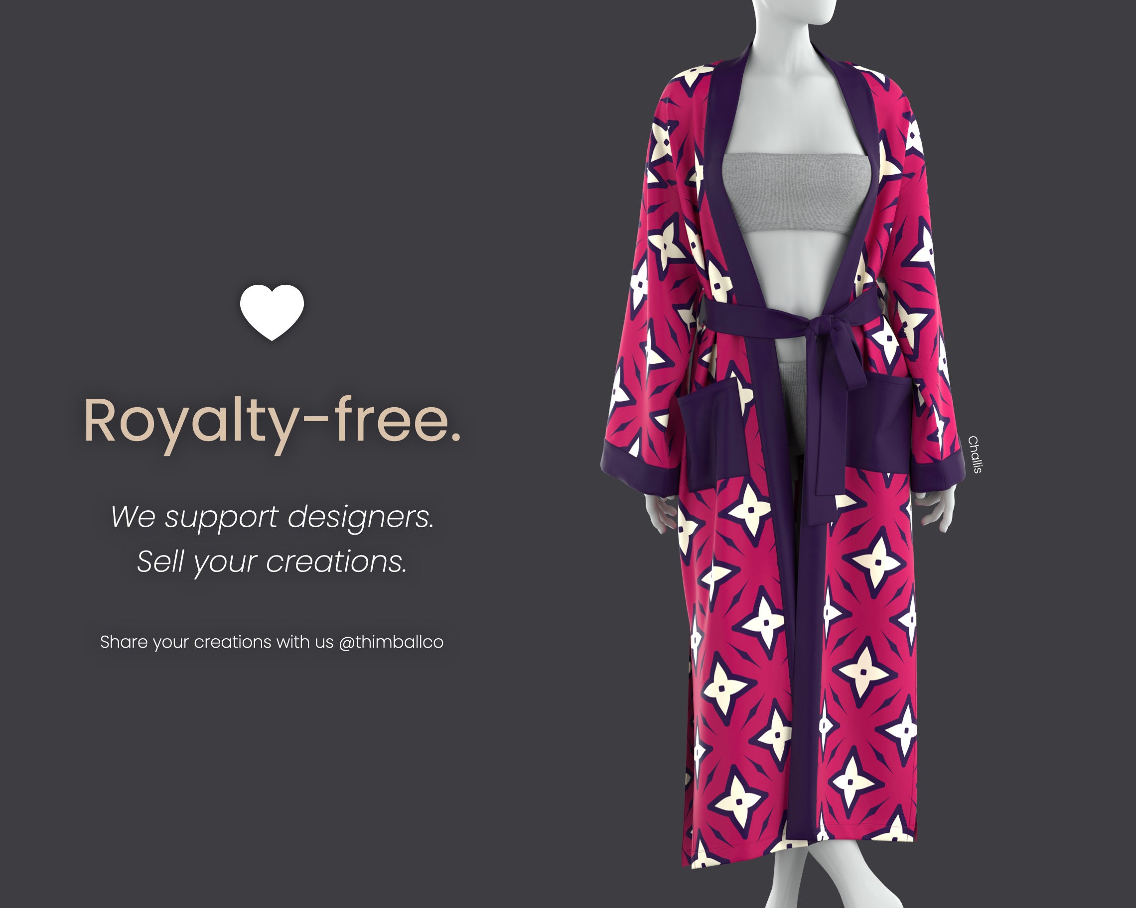 Robe Printable Sewing Pattern Style TW47 - Etsy