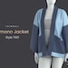 Kimono Jacket | Printable Sewing Pattern | Style TW11