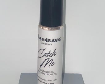 Catch Me (U) | Roll-on Designer Body Oil Comparison | Smell Good Fragrance Oils | Perfumes | Colognes | Scented Oils | Pure-cut Body Oil