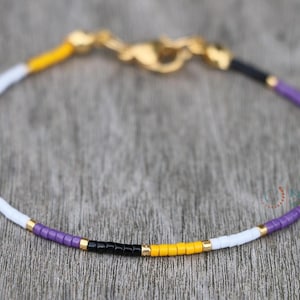 nonbinary bracelet, discreet pride, subtle pride jewelry, non binary pride, LGBT bracelet, nonbinary jewelry, non binary, pride bracelet