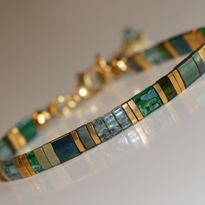 tila bracelets for women, beaded bracelets, boho bracelet, dainty bracelet, tila beads, handmade jewelry, minimalist jewelry, miyuki, gift