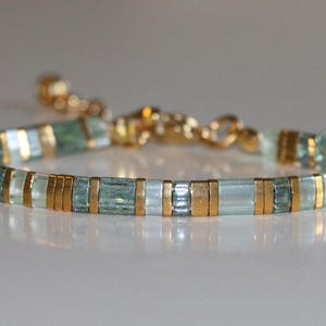 tila bracelets for women, beaded bracelets, boho bracelet, dainty bracelet, tila beads, handmade jewelry, miyuki bracelet, japanese, gift afbeelding 9