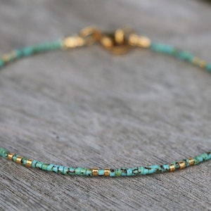 anklets for women, beaded bracelets, turquoise ankle bracelet, handmade jewelry, custom bracelet, ankle bracelets for women, dainty bracelet