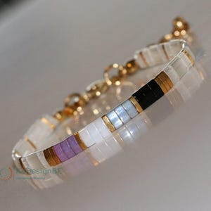 Bracelet fierté, LGBTQ+, bracelet arc-en-ciel, fierté discrète, asexuel·le, bijoux fierté, bracelet ace, LGBTQ+, fierté ace, bracelet Tila, cadeau fierté