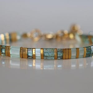 tila bracelets for women, beaded bracelets, boho bracelet, dainty bracelet, tila beads, handmade jewelry, miyuki bracelet, japanese, gift afbeelding 2