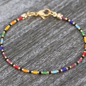 Pride-Fußkettchen, LGBTQ-Schmuck, dezentes Pride-Fußkettchen, Regenbogen, Pride-Schmuck für Transgender, Bisexuelle, Lesben, nicht-binäre, queere, schwule Menschen, ... Bild 10