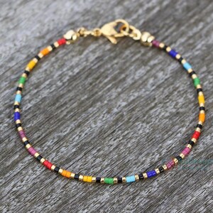 Pride-Fußkettchen, LGBTQ-Schmuck, dezentes Pride-Fußkettchen, Regenbogen, Pride-Schmuck für Transgender, Bisexuelle, Lesben, nicht-binäre, queere, schwule Menschen, ... Bild 8