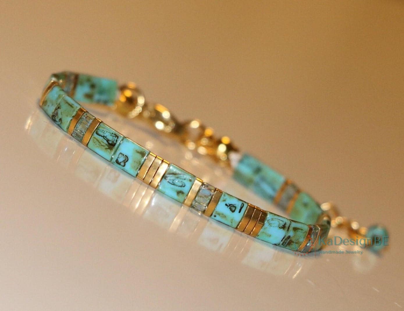 tila bracelets for women, turquoise beaded bracelets, dainty bracelet, boho bracelet, tila beads, handmade jewelry, , miyuki bracelet, gift