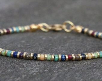 bracelets pour femmes, bracelet de cheville, bijoux faits à la main, bracelet délicat, bracelet coloré, perles de verre, boho, bracelet de cheville, cadeau fait main pour elle
