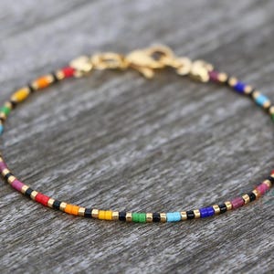 Pride-Fußkettchen, LGBTQ-Schmuck, dezentes Pride-Fußkettchen, Regenbogen, Pride-Schmuck für Transgender, Bisexuelle, Lesben, nicht-binäre, queere, schwule Menschen, ... Bild 6
