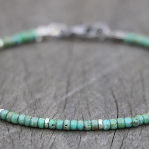 ankle bracelet, anklets for women, turquoise anklet, handmade jewelry, dainty anklet, beaded anklet, minimalist jewelry, boho jewelry, gift