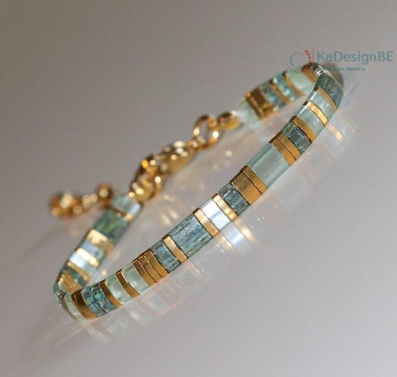 tila bracelets for women, beaded bracelets, boho bracelet, dainty bracelet, tila beads, handmade jewelry, miyuki bracelet, japanese, gift
