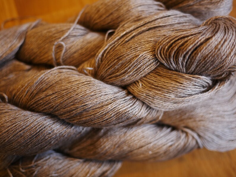 Yak Silk yarn for knitting and crochet pure nature Etsy