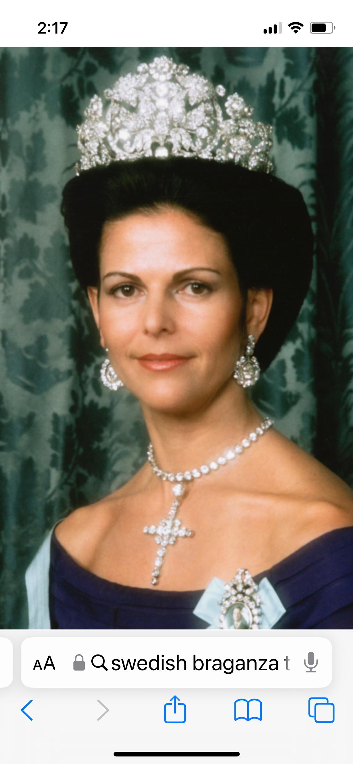 The Swedish Braganza Tiara Replica - Etsy