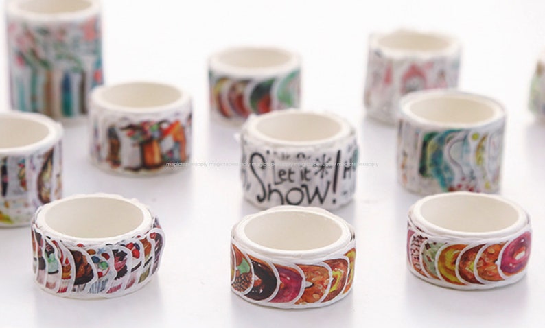glass masking tape 25mm wide Design Japanese Washi Tape wholesale Accessories Supplies Wholesale ys216-3