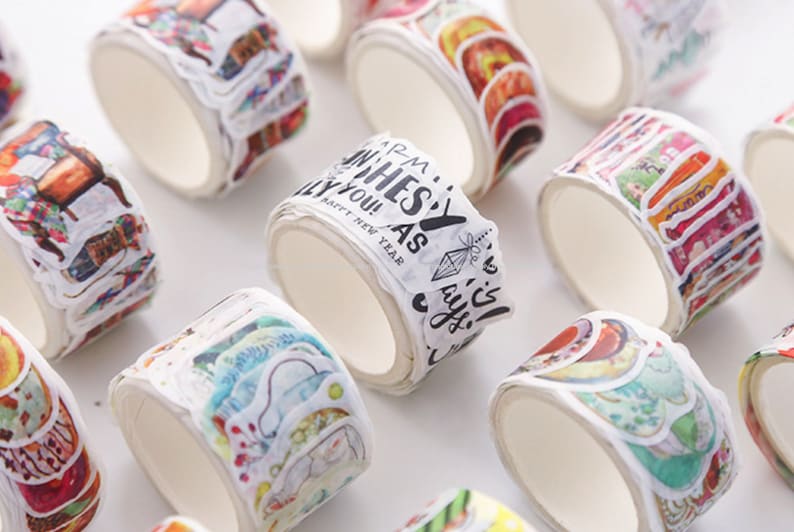 glass masking tape 25mm wide Design Japanese Washi Tape wholesale Accessories Supplies Wholesale ys216-3