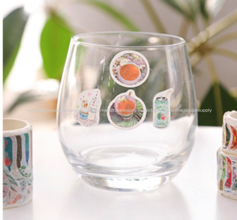 glass masking tape 25mm wide Design Japanese Washi Tape wholesale Accessories Supplies Wholesale ys216-3