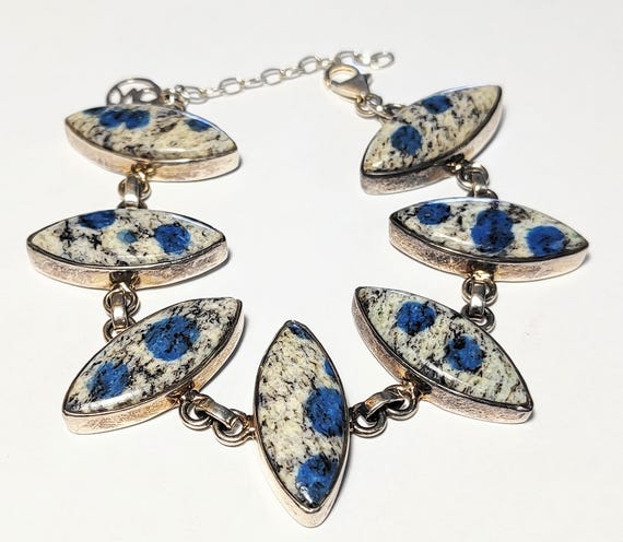 Sterling Silver Jasper Bracelet