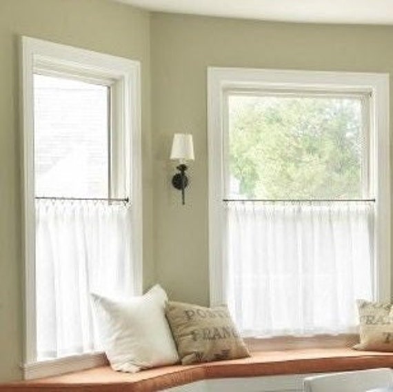 Short curtains for on sale kitchen