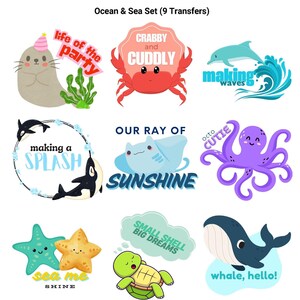 Ocean & Sea Set (9 Transfers)