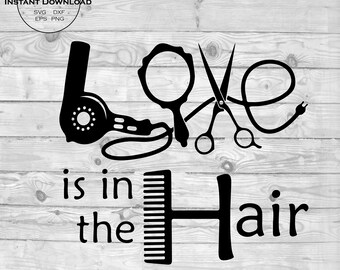 Love In The Hair Etsy