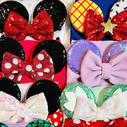 Disney Character Baby Minnie Mouse Ears Etsy