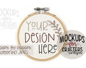 Download Cross Stitch Mockup Etsy