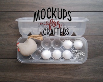Download Egg Carton Mockup Etsy