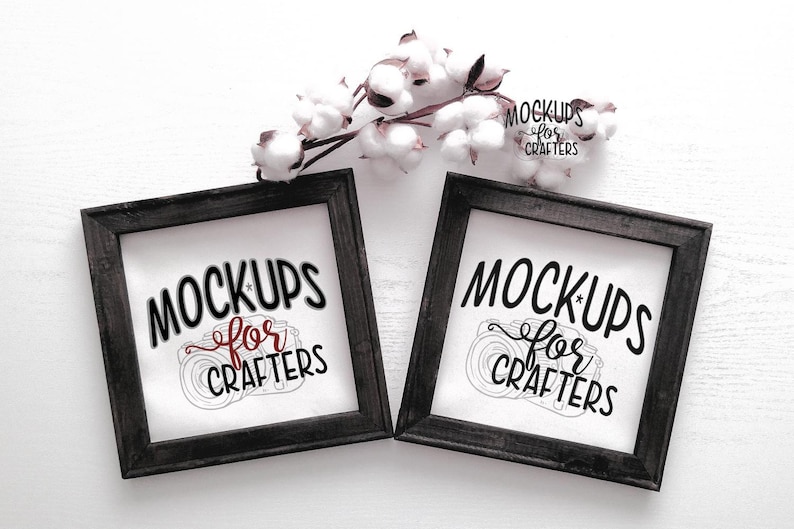 Download REVERSE CANVAS MOCKUP mockups for crafters | Etsy