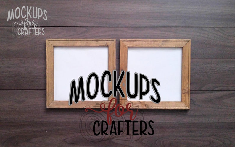 Download Reverse Canvas Mockup Cricut Silhouette | Etsy