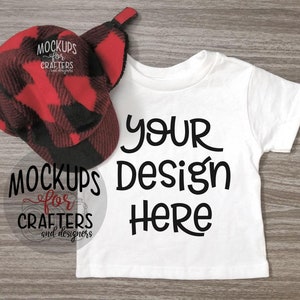 Download Mockup Tshirt Kids White Unisex Gildan Cricut Silhouette Etsy