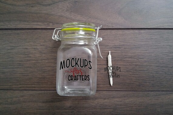 Download Marijuana Stash Jar Mock Up Etsy