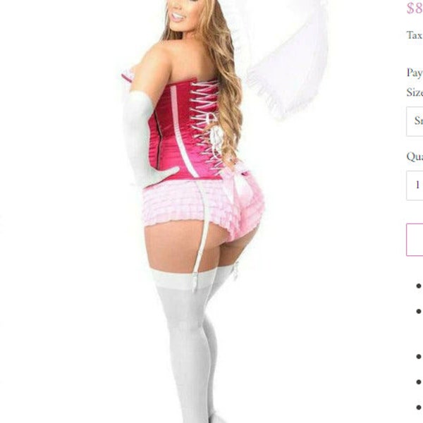 Pink Princess Corset Costume